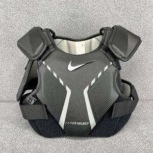 Nike Vapor Select Lacrosse Shoulder Pad Medium Black Chest Protector NOCSAE 2023